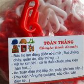 Xích nhựa trắng đỏ